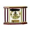 [EX103] Executive 4-Pillar Gold & Rosewood Piano Finish Clock  Thumbnail