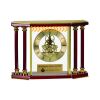 [EX103] Executive 4-Pillar Gold & Rosewood Piano Finish Clock  Thumbnail