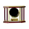 [EX103] Executive 4-Pillar Gold & Rosewood Piano Finish Clock  Thumbnail