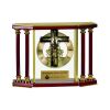 [EX103] Executive 4-Pillar Gold & Rosewood Piano Finish Clock  Thumbnail
