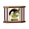 [EX103] Executive 4-Pillar Gold & Rosewood Piano Finish Clock  Thumbnail
