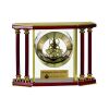 [EX103] Executive 4-Pillar Gold & Rosewood Piano Finish Clock  Thumbnail