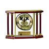 [EX103] Executive 4-Pillar Gold & Rosewood Piano Finish Clock  Thumbnail