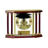 [EX103] Executive 4-Pillar Gold & Rosewood Piano Finish Clock  Thumbnail