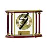 [EX103] Executive 4-Pillar Gold & Rosewood Piano Finish Clock  Thumbnail