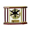 [EX103] Executive 4-Pillar Gold & Rosewood Piano Finish Clock  Thumbnail