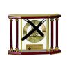 [EX103] Executive 4-Pillar Gold & Rosewood Piano Finish Clock  Thumbnail