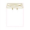 T140  Rosweood Piano Finish Book Clock with Black to Gold Plate  Thumbnail