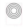 [T140] 5.375 Rosewood Piano Finish Book Clock Thumbnail