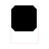 [T140] 5.375 Rosewood Piano Finish Book Clock Thumbnail