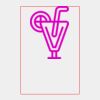 T307  Black Piano Finish Desk Clock with Silver Columns Thumbnail