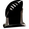 [T307] 8.25" Black/Silver Piano Finish Clock Thumbnail