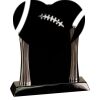 [T307] 8.25" Black/Silver Piano Finish Clock Thumbnail