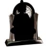 [T307] 8.25" Black/Silver Piano Finish Clock Thumbnail