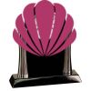 [T307] 8.25" Black/Silver Piano Finish Clock Thumbnail
