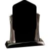[T307] 8.25" Black/Silver Piano Finish Clock Thumbnail