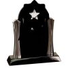 [T307] 8.25" Black/Silver Piano Finish Clock Thumbnail