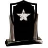 [T307] 8.25" Black/Silver Piano Finish Clock Thumbnail