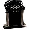 [T307] 8.25" Black/Silver Piano Finish Clock Thumbnail