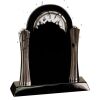 [T307] 8.25" Black/Silver Piano Finish Clock Thumbnail