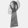 FTB202 15" Antique Silver Football Award Thumbnail