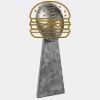 FTB202 15" Antique Silver Football Award Thumbnail