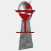 FTB202 15" Antique Silver Football Award Thumbnail
