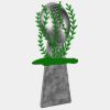 FTB202 15" Antique Silver Football Award Thumbnail