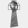 FTB202 15" Antique Silver Football Award Thumbnail